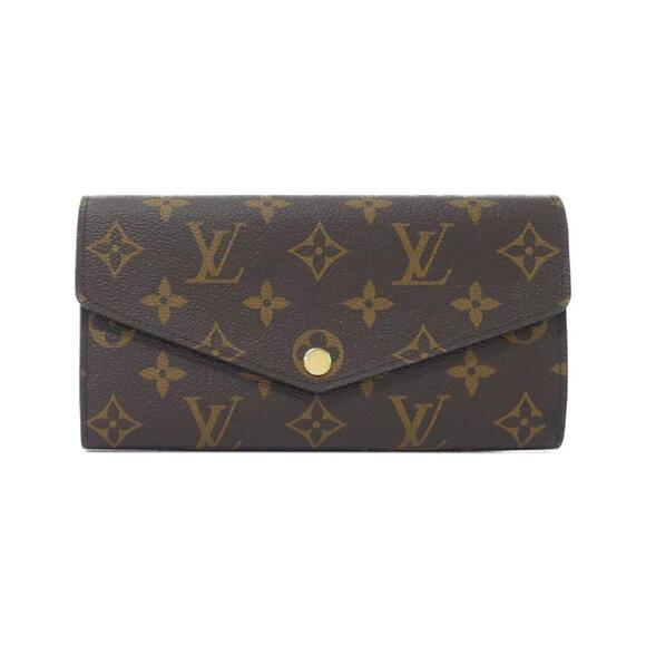 LOUIS VUITTON Brown Monogram Wallet - Picture 1 of 9